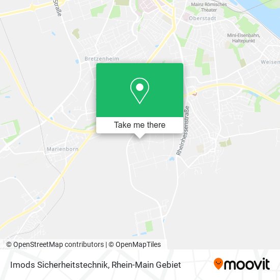 Imods Sicherheitstechnik map