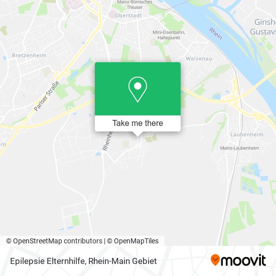 Карта Epilepsie Elternhilfe