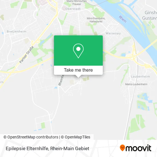 Epilepsie Elternhilfe map