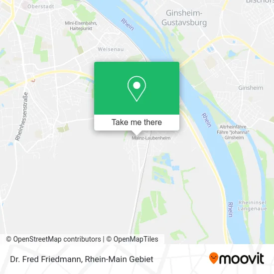 Карта Dr. Fred Friedmann