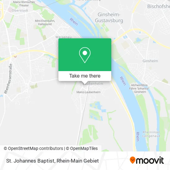 Карта St. Johannes Baptist