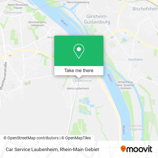 Карта Car Service Laubenheim