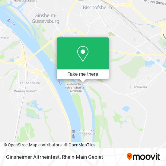 Карта Ginsheimer Altrheinfest