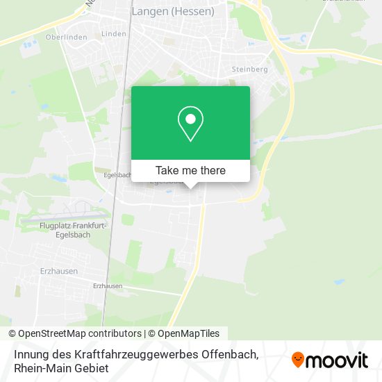Innung des Kraftfahrzeuggewerbes Offenbach map
