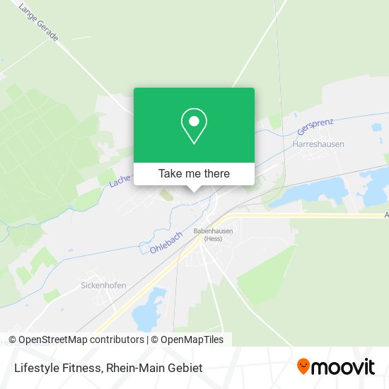 Lifestyle Fitness map