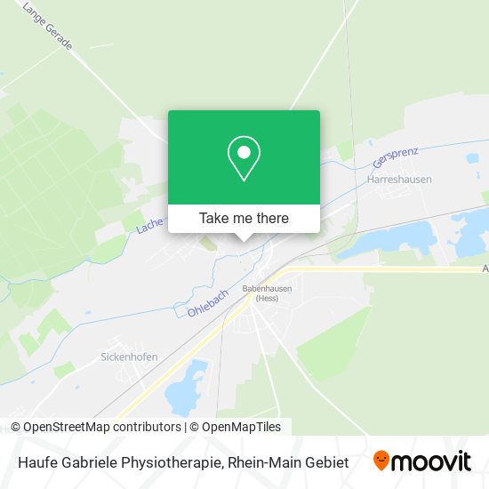 Haufe Gabriele Physiotherapie map