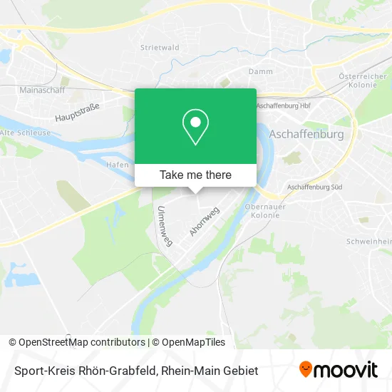 Карта Sport-Kreis Rhön-Grabfeld