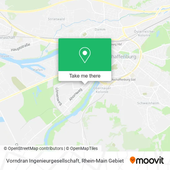 Карта Vorndran Ingenieurgesellschaft