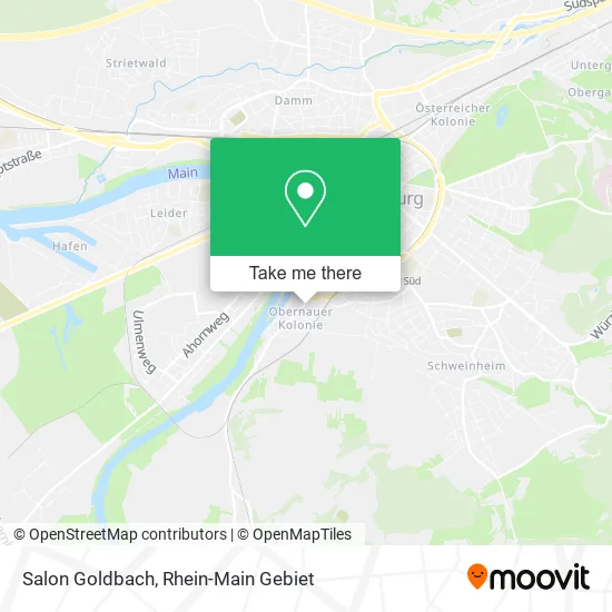 Карта Salon Goldbach
