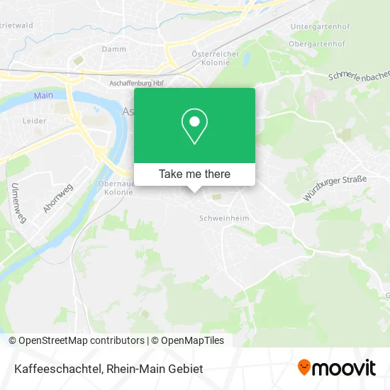 Карта Kaffeeschachtel