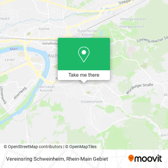 Карта Vereinsring Schweinheim