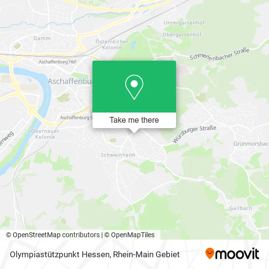 Карта Olympiastützpunkt Hessen