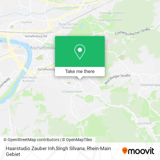 Карта Haarstudio Zauber Inh.Singh Silvana