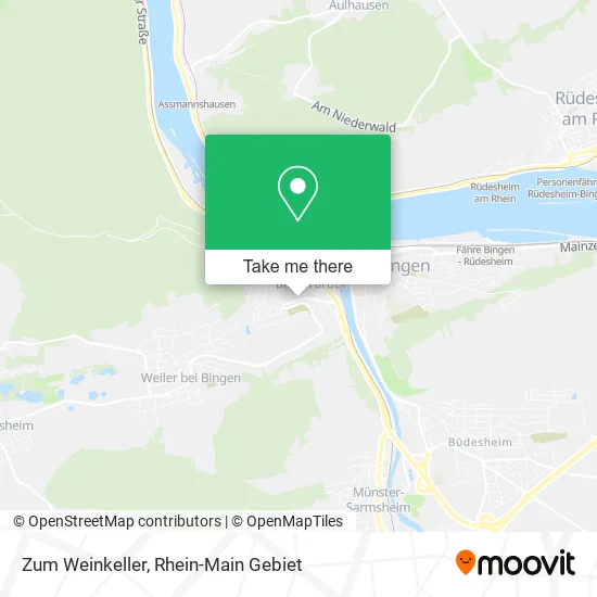Карта Zum Weinkeller