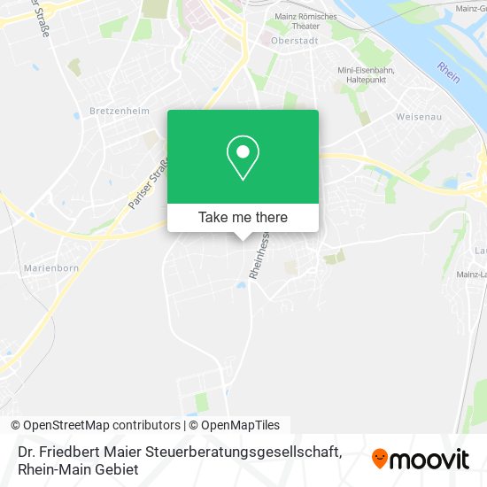 Dr. Friedbert Maier Steuerberatungsgesellschaft map