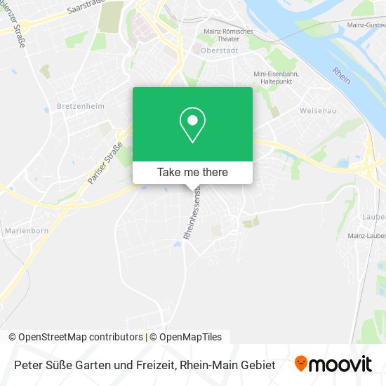Peter Süße Garten und Freizeit map