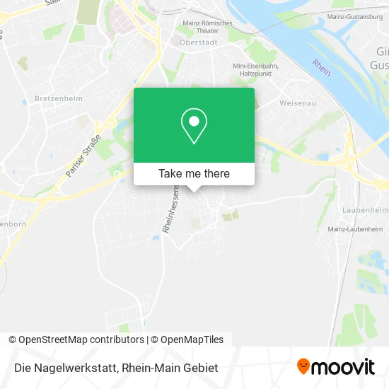 Карта Die Nagelwerkstatt