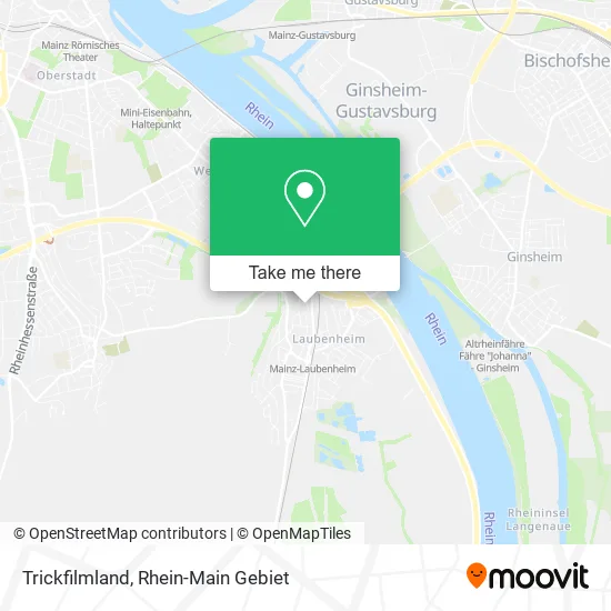 Карта Trickfilmland