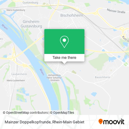 Карта Mainzer Doppelkopfrunde