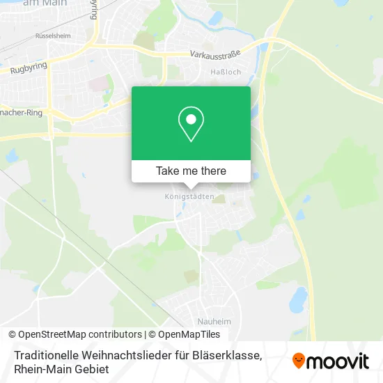 Карта Traditionelle Weihnachtslieder für Bläserklasse