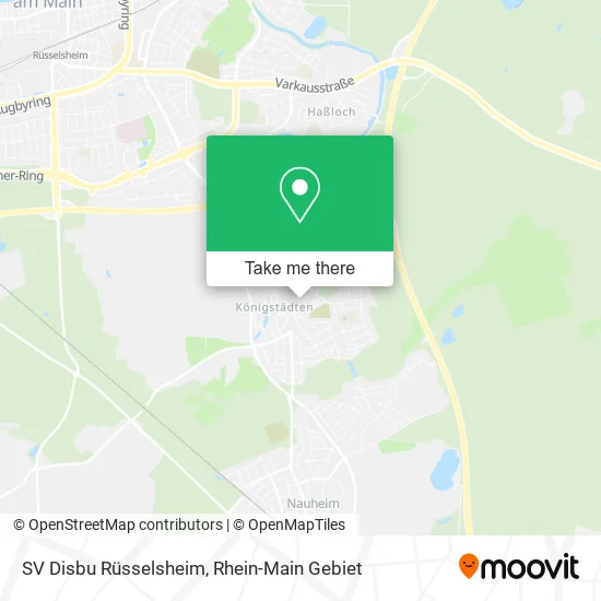 Карта SV Disbu Rüsselsheim