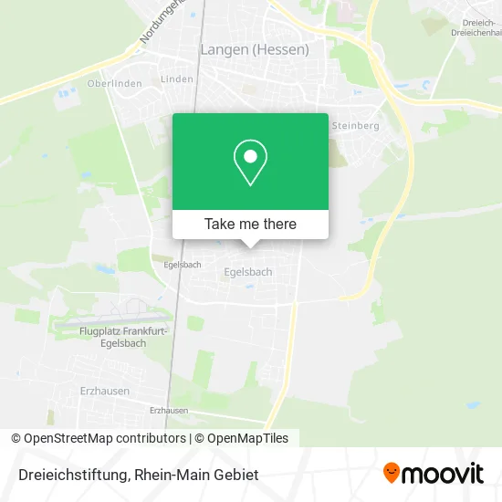 Карта Dreieichstiftung