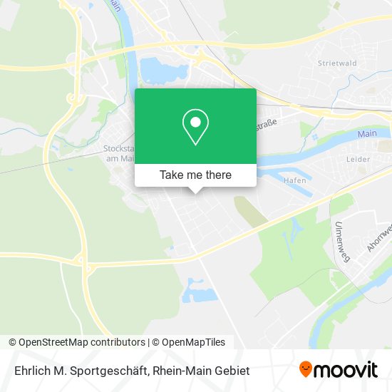 Ehrlich M. Sportgeschäft map