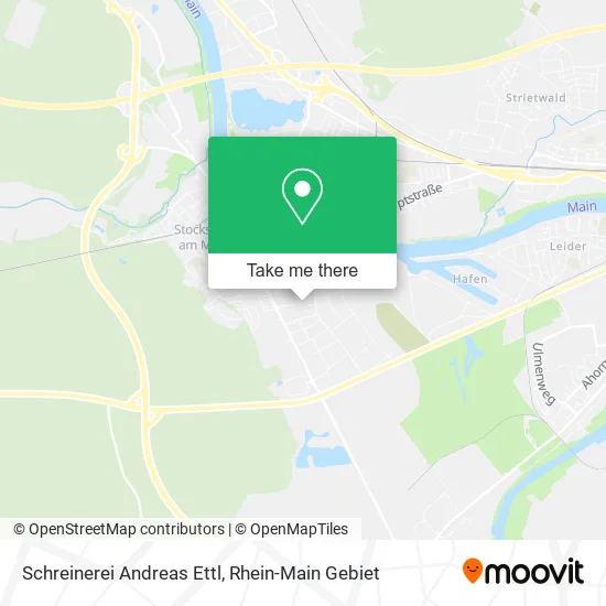 Карта Schreinerei Andreas Ettl