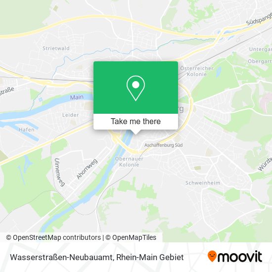 Wasserstraßen-Neubauamt map