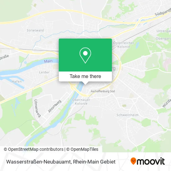 Карта Wasserstraßen-Neubauamt