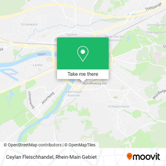 Карта Ceylan Fleischhandel