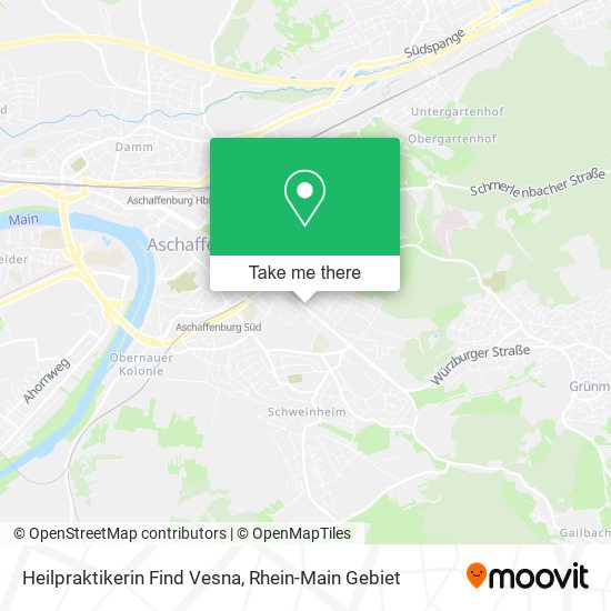 Heilpraktikerin Find Vesna map