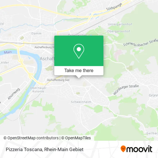 Карта Pizzeria Toscana