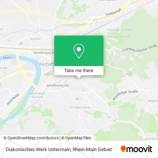 Карта Diakonisches Werk Untermain