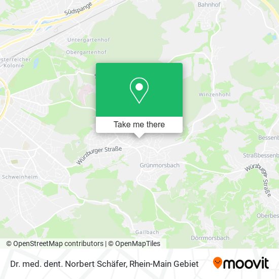 Dr. med. dent. Norbert Schäfer map