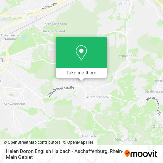 Карта Helen Doron English Haibach - Aschaffenburg