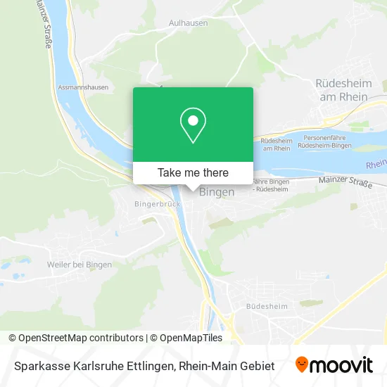 Карта Sparkasse Karlsruhe Ettlingen