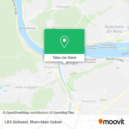 Карта LBS Südwest
