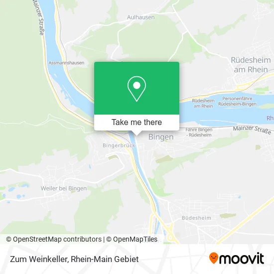 Карта Zum Weinkeller