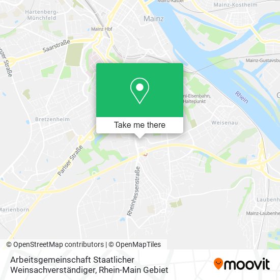 Arbeitsgemeinschaft Staatlicher Weinsachverständiger map