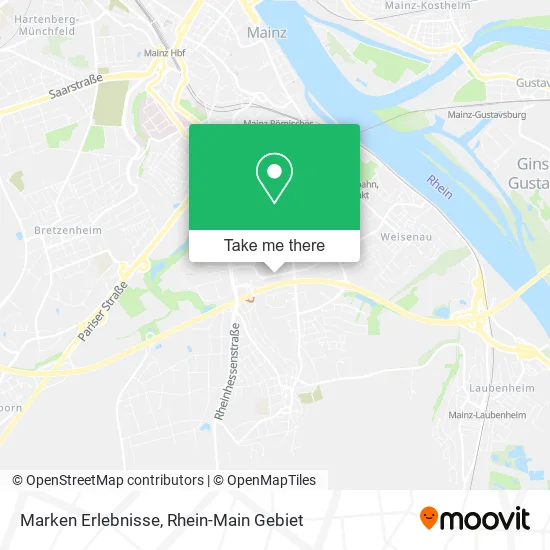 Карта Marken Erlebnisse