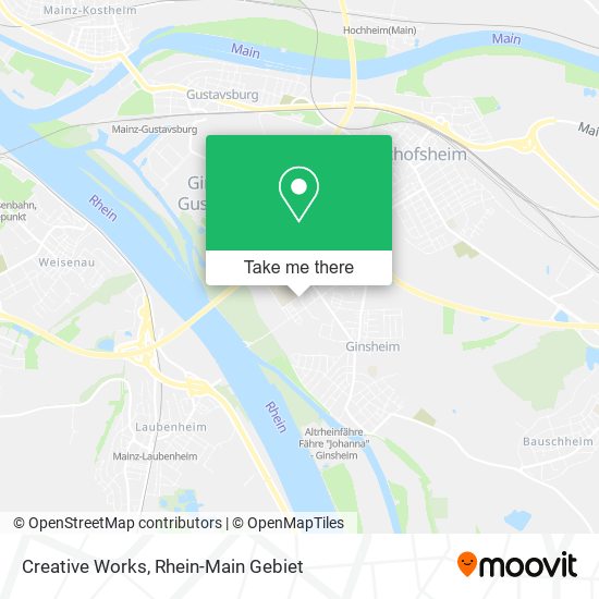 Creative Works map