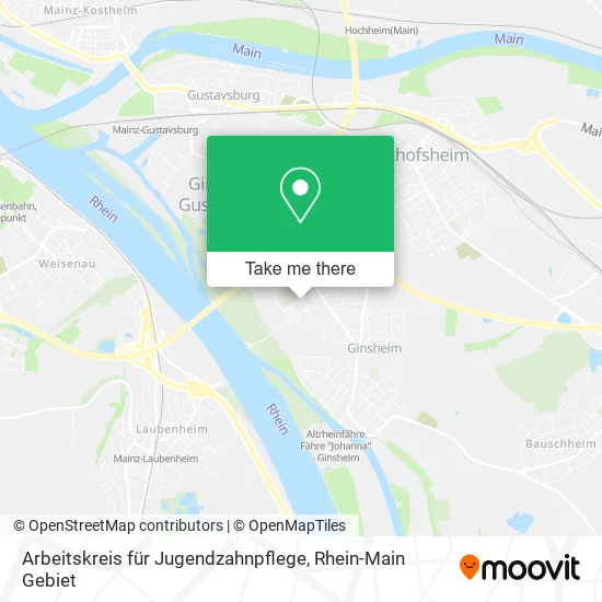 Карта Arbeitskreis für Jugendzahnpflege
