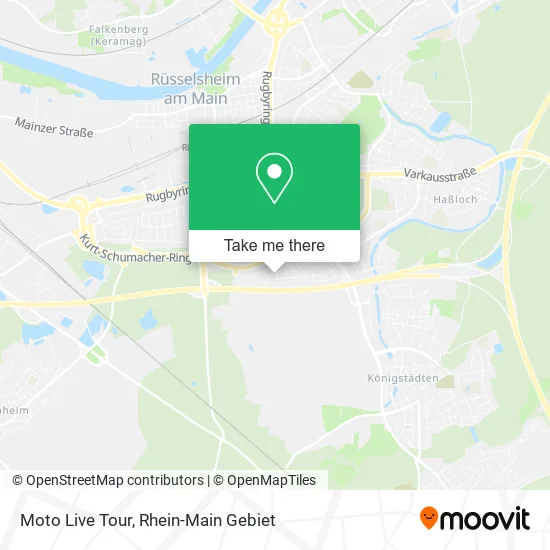 Карта Moto Live Tour