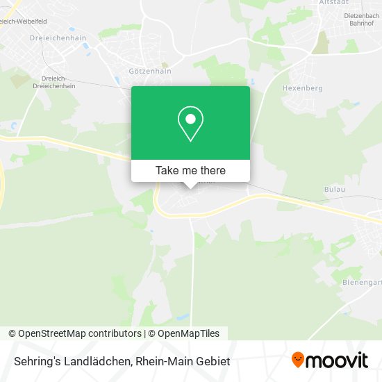 Sehring's Landlädchen map