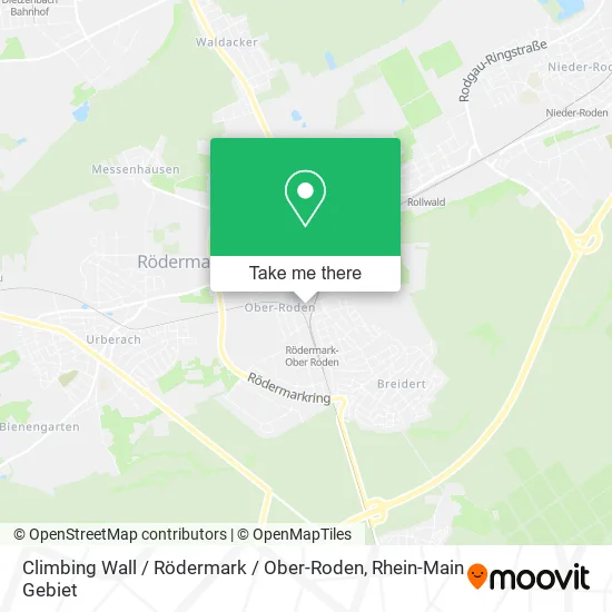Карта Climbing Wall / Rödermark / Ober-Roden
