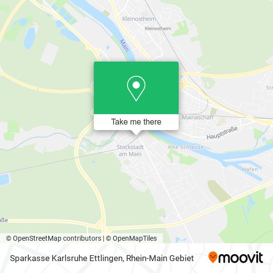 Sparkasse Karlsruhe Ettlingen map