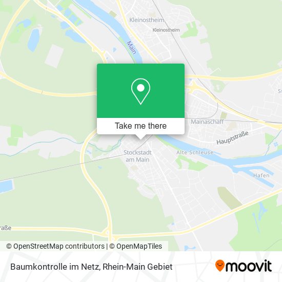 Карта Baumkontrolle im Netz