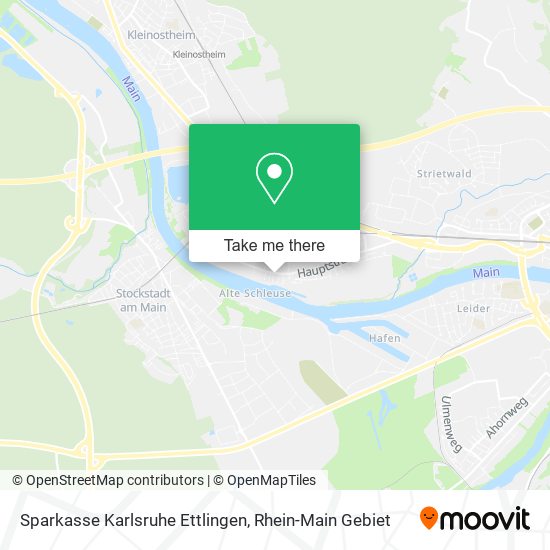Карта Sparkasse Karlsruhe Ettlingen