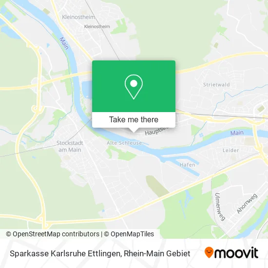Карта Sparkasse Karlsruhe Ettlingen